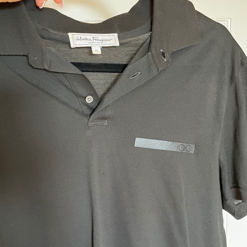 Men's Salvatore Ferragamo dress polo